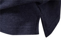 POLO de algodón cepillado a la moda para hombre, camisa POLO de manga corta con solapa bordada estampada, novedad de verano - details 10