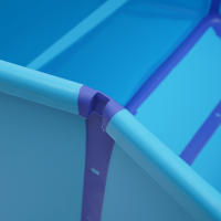 Bañera plegable grande para adultos, Bañera portátil con manguera de drenaje para niños, SPA, 98x50x56 cm - details 4