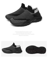 Nuevos Zapatos Deportivos para hombre, transpirables, informales, con parte superior De malla a la moda, para correr, para caminar - details 14