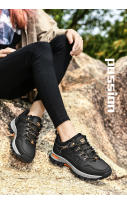 Zapatos para caminar y escalar impermeables al aire libre, zapatillas informales cómodas y transpirables para mujer, zapatos para caminar y escalar para senderismo - details 12