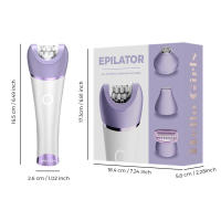 Extractor de pelo eléctrico 4 en 1, máquina de afeitar para mujeres, afeitado de las axilas, pelo de las piernas, molinillo de pies IPX7 Universal - details 8
