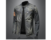 Chaquetas vaqueras de algodón para hombre, cortavientos Retro, ropa de moda, Otoño e Invierno - details 2