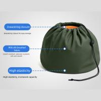 Bolsa de mano de baloncesto de Color sólido, bolsa de almacenamiento con cordón de baloncesto de un solo hombro de gran capacidad, ligera y ajustable - details 3