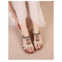 Elegantes Sandalias de Verano 2025 Boho con Strass Chanclas de Dedo de Cuero Genuino, Moda Playa y Fiesta, Diseño Exclusivo y Lujo - details 21