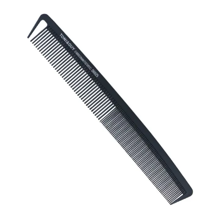 Peines de peluquería profesionales negros DIY, cepillos de pelo liso antiestáticos para peluquero, peine para cortar el pelo antideslizante para el cuidado del cabello - 1