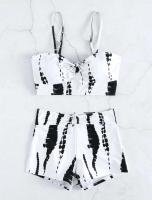 Bikinis con cordón frontal, cintura alta para mujer, bañadores de mujer, bañador para nadar, ropa de playa 2025 - details 14