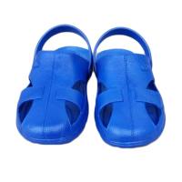 Zapatillas antiestáticas zapatos de seguridad hombre y mujer para el trabajo antideslizante transpirable masaje SPU suelas suaves sandalias de moda de verano - details 7