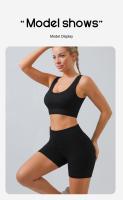 Traje de Fitness para Mujeres Ropa Deportiva de Yoga Pantalones Leggings Sujetador Deportivo Traje de Cintura Alta Shorts para Entrenamiento con Secado Rápido Material de Nylon - details 1