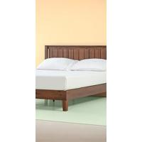 Cama de altura con almacenamiento 150x200 cm Marco de bambú y madera Marrón - details 8