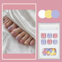 Kit de manicura Kawaii para uñas de gel coloridas cuadradas cortas en casa - details 3