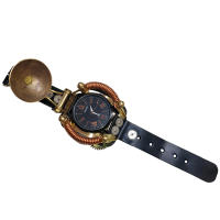 Reloj de Cuarzo DUGARY para Hombres Estilo Steampunk Resistente al Agua Correa de Cuero - details 5