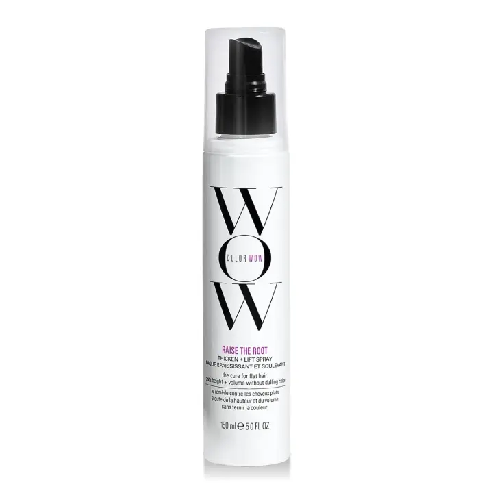 COLOR WOW Raise the Root Thicken + Lift Spray - Volumen durante todo el día para cabello fino y liso sin opacizar el color - 1