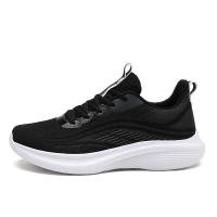 Nuevos zapatos deportivos, zapatos para correr ligeros tejidos con mosca para parejas de hombres, zapatos para caminar de suela blanda, zapatos de viaje para mujeres - details 26