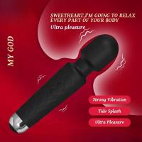 AV masaje palo vibradores juguete sexual para mujeres hombres 28 modos de vibración impermeable diversión masajero femenino productos adultos - details 0