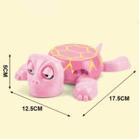 Posavasos de tortuga con prensa para sonar, ojos abiertos, expresión divertida, almohadilla para taza de agua, Base creativa de tortuga asustada - details 10
