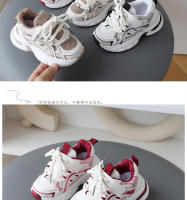 Nuevos niños pequeños zapatos blancos zapatos de malla - details 6