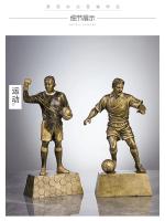 Nueva decoración de modelo de fútbol, figura de baloncesto, escultura, decoración de mesa de oficina para gabinete de vino, trofeo, artesanías de resina - details 11