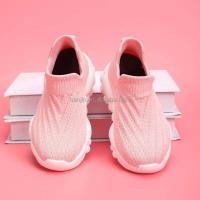 Nuevos zapatos ultraligeros para niñas para caminar, hacer deporte, tejer, escuela de verano, calzado deportivo para niños, precio bajo diario 21-30 - details 7