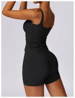 Pantalones Cortos Deportivos para Mujer Leggings de Yoga Correr Transpirables Prueba de Cuada Gimnasio Pantalones Cortos de Fitness Cintura Alta Push Up - details 23