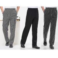 Hombres Stripe Plaid Chili Impreso Hotel Restaurante Cocina Chef Trabajo Pantalones Largos. - details 5