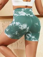 Pantalones cortos de yoga sin costuras para mujer, cintura alta, secado rápido, correr, ciclismo, deportes, gimnasio, verano - details 10