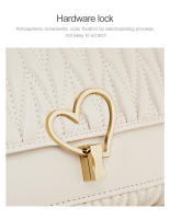 FOXER-Bolso de cuero dividido para mujer, bandolera informal de alta calidad - details 3