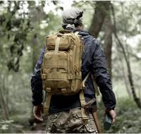 Nueva mochila táctica impermeable 3p al aire libre multifuncional, 30l - details 3