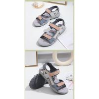 Nuevo 2025 sandalias deportivas de comercio exterior que combinan con el color Velcro zapatos de mujer de gran tamaño - details 4