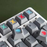 130 key/set G Dualshot Gray Keycaps PBT Dye Subbed Key Caps Cherry Profile Keycap With 2.25U 2.75U 3U 7U Spacebar ISO Enter - details 3