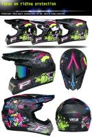 Casco todoterreno de moto para niño, accesorio de protección para motocross, AM DH - details 16