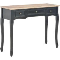 Mesa de entrada recibidor consola 3 cajones madera MDF mesa auxiliar pasillo vestíbulo comedor teléfono llaves mueble aparador tocador - details 8