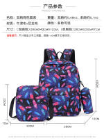 OKKID Set de Mochila Escolar para Niñas 3pcs Bolsa de Animal de Gato Adecuado para Edades 7-12 - details 6