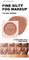 Pastel de Polvo de Maquillaje Fijante Impermeable, Resistente al Sudor, Doble Propósito Mate - details 2