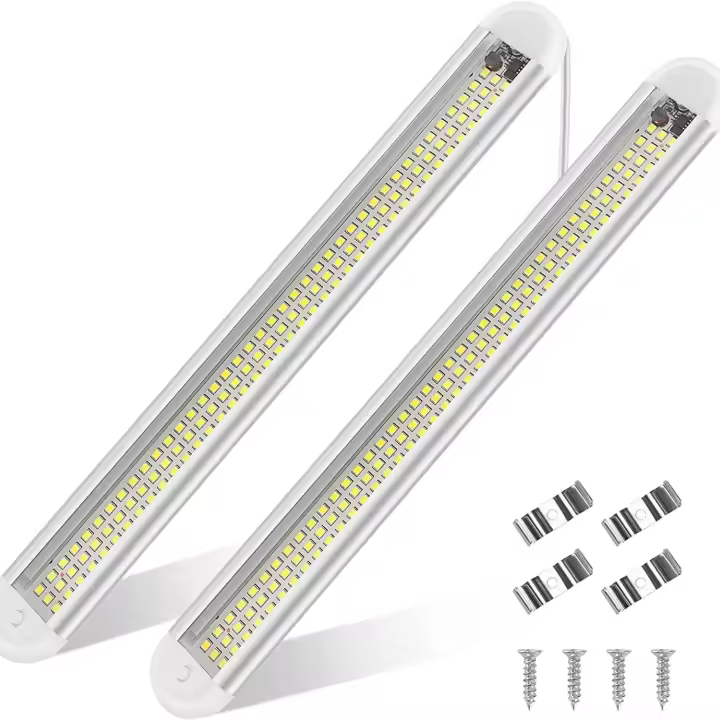 Tira de luces LED para coche iluminación interior 120 tira de luz LED 12-85V amplio voltaje - 1
