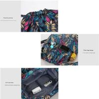 Mochila deportiva de gran capacidad para hombre y mujer, bolso con cordón de separación seca y húmeda, Correa curvada para el hombro, mochila plegable de nailon, 2023 - details 6