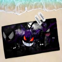 1pc P--Gengar Grande Microfibra Secado rápido Niños Manta de playa Suave Unisex Camping Toalla de piscina - details 14