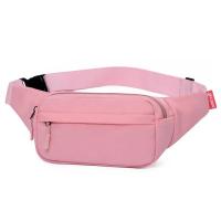 Cintura universal para hombres y mujeres Bolso cruzado de moda de color sólido - details 11