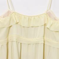 PB & ZA-Vestido corto decorativo en capas, novedad de verano, Vestido corto holgado con tirantes sencillos para mujer - details 6