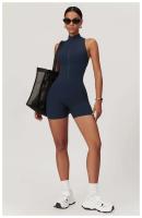 Monos deportivos sin mangas V Back Scrunch Traje de yoga de una pieza con cremallera - details 27