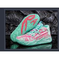 Zapatillas De Baloncesto Para Hombres Y Mujeres Antideslizantes Superficie De Malla Absorbente Transpirables Zapatos Deportivos De Moda Alta Top Para Estudiantes - details 9