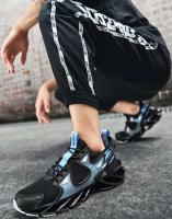 Nuevos zapatos para correr para hombre, calzado informal, calzado deportivo transpirable. - details 4