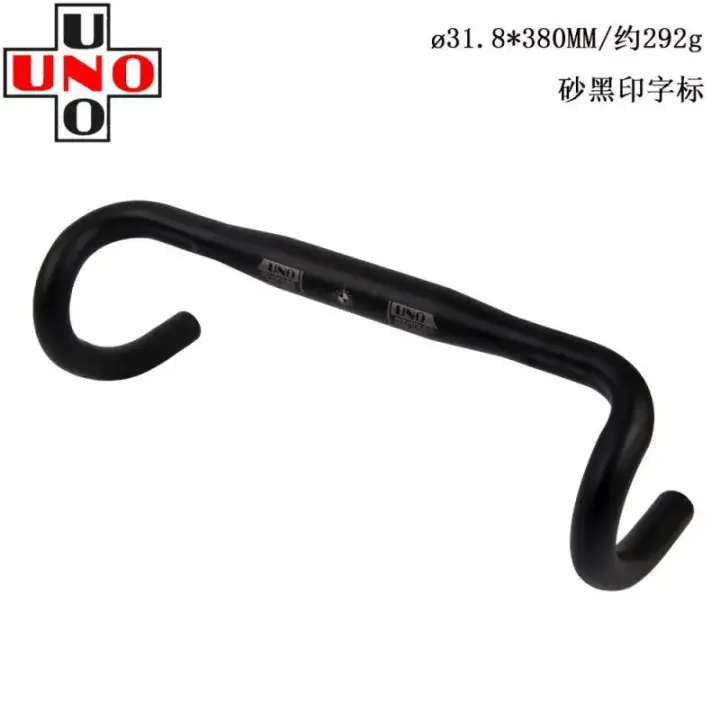 Manillar de barra doblada para bicicleta de carretera de carreras de aleación de aluminio 25,4/31,8mm 380/400/420/440MM para accesorios - 1