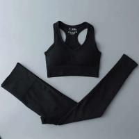 Conjunto de Yoga sin Costuras de FIESS Ropa De Gimnasio para Mujeres Shorts, Sujetador, Leggings - details 46