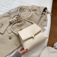Bolsos pequeños Retro para mujer, bolso de mensajero de hombro para mascotas, cuero genuino suave que combina con todo, moda de otoño e invierno - details 7