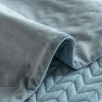 Carrileras de Cama con Diseño de Patrón de Trigo y Terciopelo Decoración de Habitación 45x240cm 45x210cm en Colores Rosa Gris Azul Verde Amarillo para el Hogar Material Poliéster Hecho en China - details 35