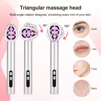 Masajeador Facial de Levantamiento y Firmeza con Luz LED de 7 Colores - Elimina Ojeras y Bolsas - details 5