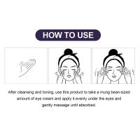 Crema reafirmante para levantar las bolsas de los ojos, Retinol, antiarrugas, líneas finas, ojeras, hinchazón, brillo, cuidado hidratante - details 10