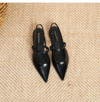 Zapatos planos con correa puntiaguda simples y versátiles - details 29