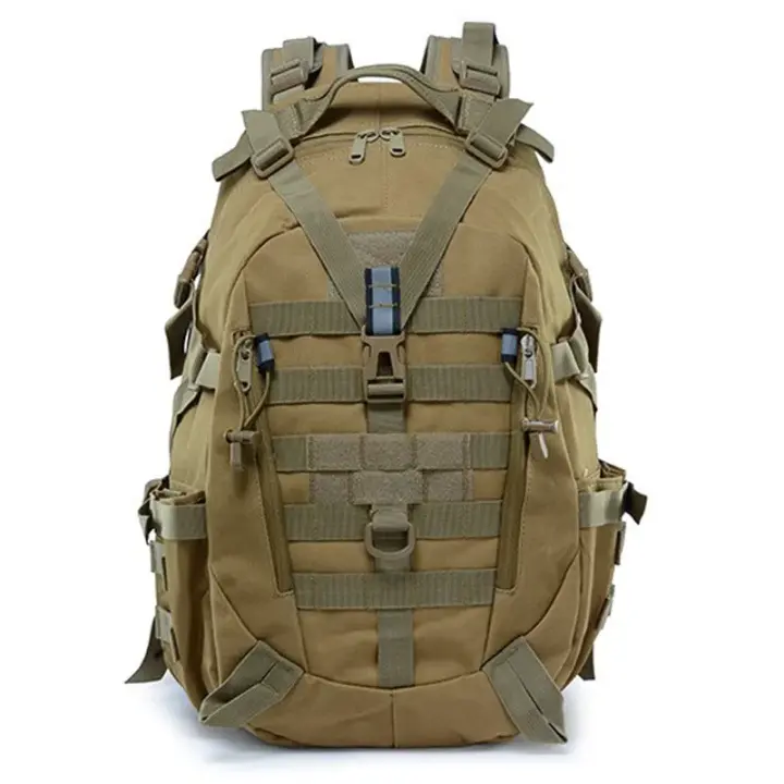 Mochila de Camping de 40L Bolso de Viaje para Hombre Mochila Táctica Molle para Escalada, Senderismo, Pesca Reflectante al Aire Libre - 1