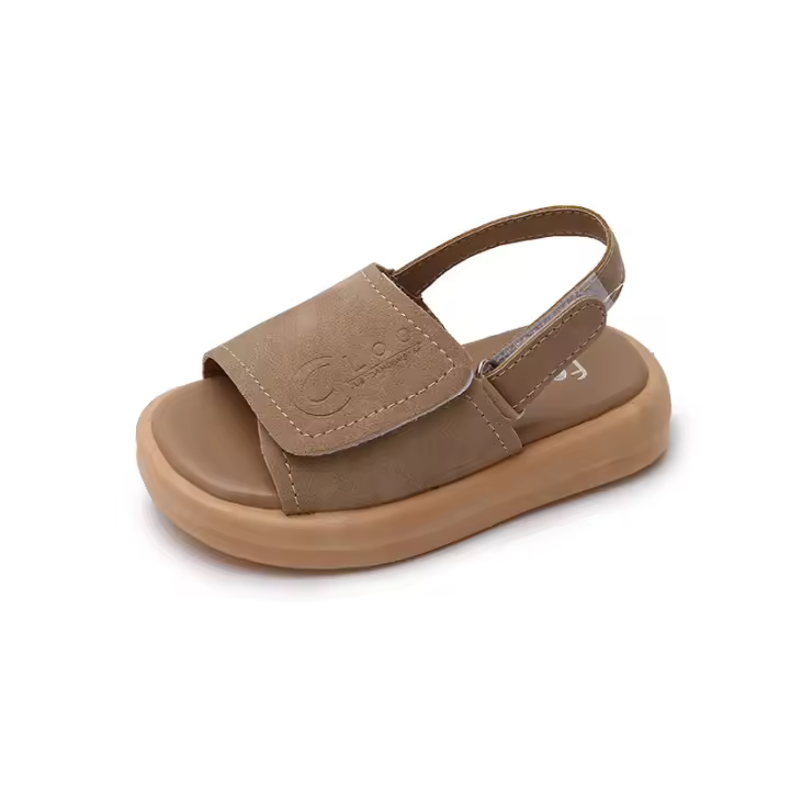 Sandalias para niños Sandalias de zapatos de cuero mate Pu - 1